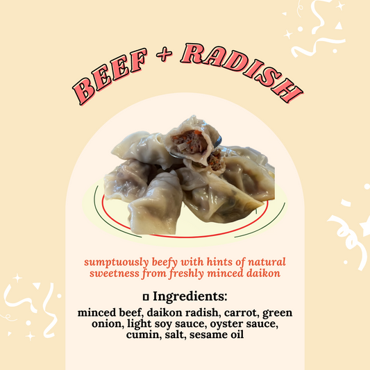 Beef + Radish (12 pieces)