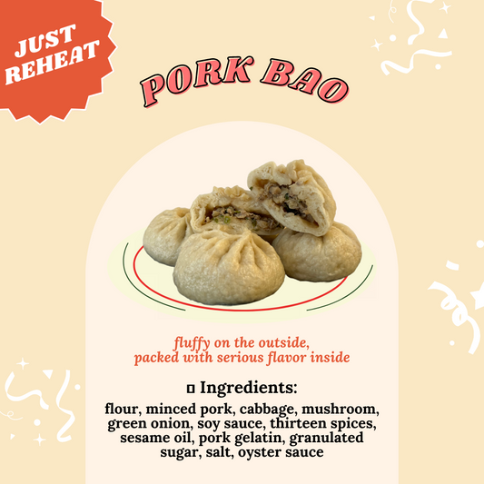 Pork Bao (4 pieces)